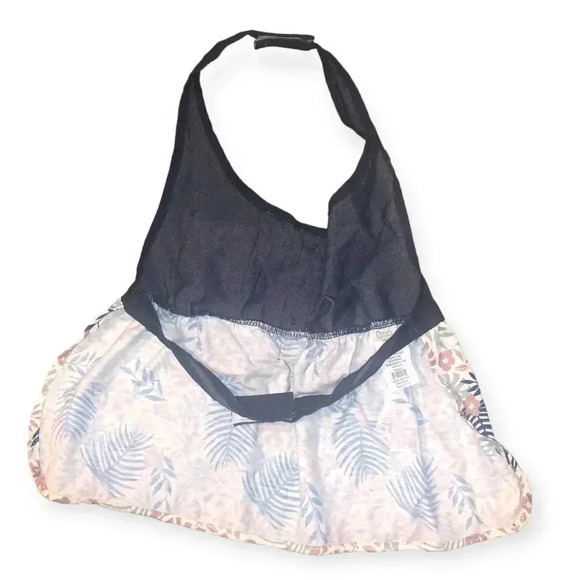 Woof Floral Denim Pet Dress - Picture 4 of 4